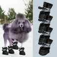 thumbnail image 1 of FAMTKT Dog Shoes for Small Dogs Dog Shoes Paw Protector with Reflective Straps Non Slip and Water Proof Dog Booties Puppies 4PC Dog Boots & Paw Protectors, 1 of 7