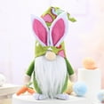 thumbnail image 1 of FAMTKT Easter Gnomes Decorations Easter Bunny Gnomes Cute Spring Gnomes Tiered Tray Collectible Tabletop Farmhouse Decor for Home Kitchen (Bunny Gnome), 1 of 2