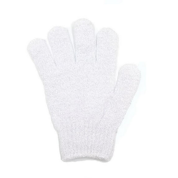 FAMTKT Exfoliating Gloves 2 PCS Exfoliating Shower Bath Scrub Gloves Exfoliator Glove for Body, Shower, Bath, Scrub and Spa Massage Dead Skin Cell Remover Bathroom Accessories