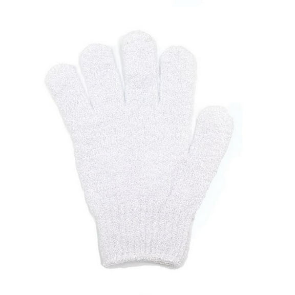 FAMTKT Exfoliating Gloves 2 PCS Exfoliating Shower Bath Scrub Gloves Exfoliator Glove for Body, Shower, Bath, Scrub and Spa Massage Dead Skin Cell Remover Bathroom Accessories