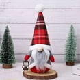 thumbnail image 1 of FAMTKT Gnomes Christmas Decorations Christmas Home Tabletop Elf Gnomes Decor Ornaments for Christmas Table Tiered Tray Shelf Decorations, Handmade Xmas Gifts, Holiday Home Party Ornaments, 1 of 7