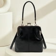 thumbnail image 1 of FAMTKT Ladies Retro Soft Texture Leather Top Handle Handbag Classic Satchel Crossbody Purse Detachable Tote Bag Durable Portable for Women Daily Work Travel Casual Outings Home&nbsp;Decor, 1 of 6