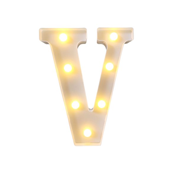 FAMTKT Letters Lights Alphabet Lamp LED Letter Lighting Letter Light Illuminated Letters Night Lights Decoration for Birthday Party Wedding Children's Room