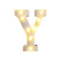 thumbnail image 1 of FAMTKT Letters Lights Alphabet Lamp LED Letter Lighting Letter Light Illuminated Letters Night Lights Decoration for Birthday Party Wedding Children's Room, 1 of 6