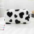 thumbnail image 1 of FAMTKT Makeup Bag Sweet and Caring Large Capacity Cute Cosmetics Storage Bag Portable Travel Storage Bag Travel Grooming Bag Toiletry Bag, 1 of 3