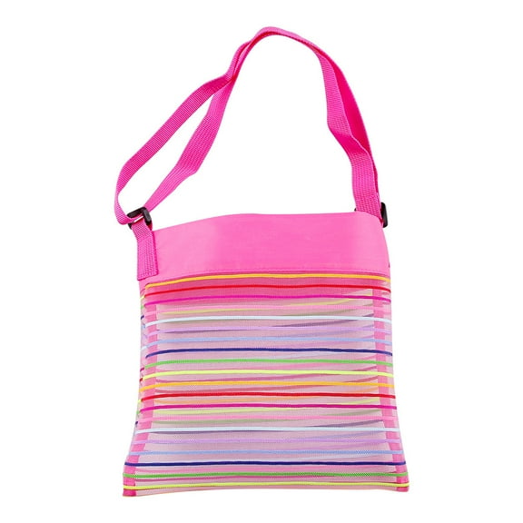 FAMTKT Mesh Beach Bag Extra Large Beach Bags and Tote Backpack Toys Towels Sand Away For Holding Beach Toys, Children' Toys, Shells, Clothes and Towels when Playing on the Beach