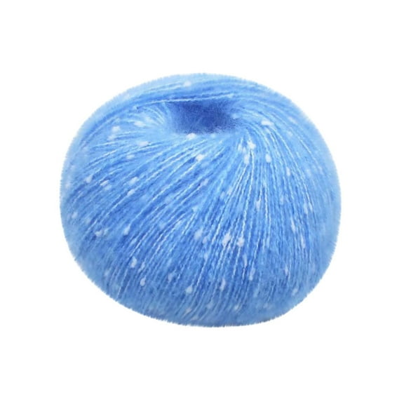 FAMTKT Multicolor Knitting and Crochet Yarn for Colorful Crafts Children's Knitting Baby Wool Bar Needlework Doll DIY Yarn