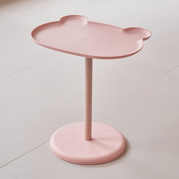 FAMTKT Night Stand Cute Bear Shelf Mobile Small Side Table Bedside Table Tatami Tea Table Sofa Coffee Table Small Side Table