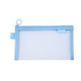 thumbnail image 1 of FAMTKT Pencil Case Transparent Mesh Pencil Case Zippered Stationery Bag Exam Portable Large Capacity Pencil Case Pencil Pouch on Clearance, 1 of 8