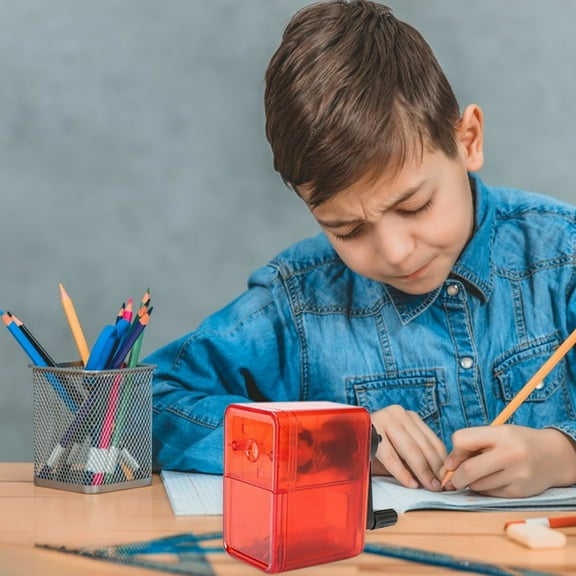 FAMTKT Pencil Sharpener Pencil Roller Pin Pencil Turner Hand Crank Constant Pencil Colored Pencil Sharpener