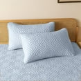 thumbnail image 1 of FAMTKT Pillow Cases Soft Pillowcase Covers Standard Size Set of 2 Decorative Quilted Pillowcases Pillow Protectors, 1 of 6