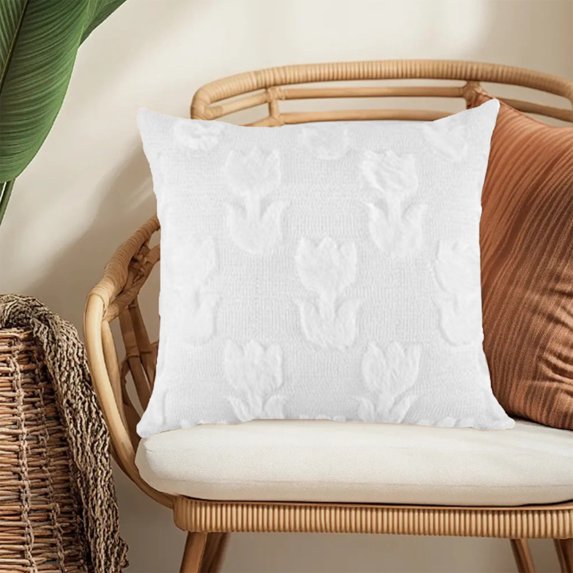 FAMTKT Pillow Covers 18x18 Inches One Sided Pattern Decorative Throw Pillow Covers for Sofa Couch Living Room Home Decorations