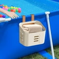 thumbnail image 1 of FAMTKT Pool Side Storage Basket for Above Ground Pools, Swimming Pool Storage Basket Pool Cup Above Ground Pool Accessories Pool Toy Basket Pool Storage Bins, 1 of 6