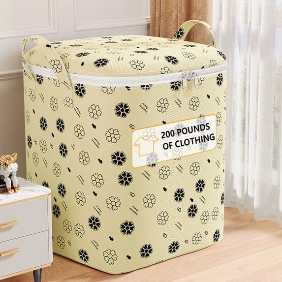 FAMTKT Quilt Storage Bag Large Capacity Moving Packaging Bag Clothes Quilt Proof and Proof Clothing Storage Box Storage Bag, Closet Organizers and Storage