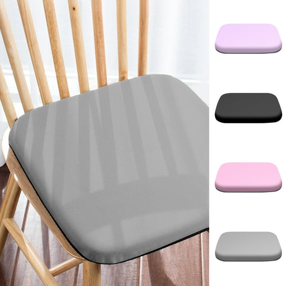 FAMTKT Seat Cushions Kitchen Chairs Pads for Dining Chairs Non Slip Office Seat Cushions 13.78x13.78" Sedentary Seat Slow Rebounds Foam Chair Cushion Car Cushion