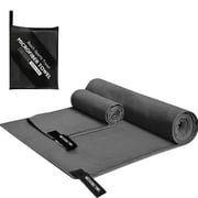 FAMTKT Sport Towel Gym Exercise Fitness Super Absorbent Fast Drying Premium Microfiber Yoga Towel for Home Gym, Workout Towels for Gym Bag on Clearance