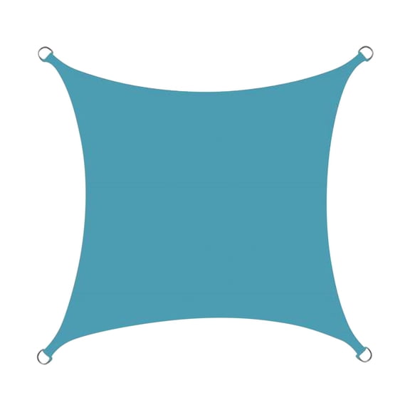 FAMTKT Sun Shade Sails 78.74x78.74" Rectangular Shade Sails, Sun Protection Garden Swimming Pool AntiUV Shade Cloth, Sun Shades Outdoor, Shade Canopys
