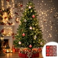 thumbnail image 1 of FAMTKT Decoration Ball Ornaments - 9 Pcs Shatterproof Christmas Ornaments, Transparent Plastic Hanging Balls for Birthday, Graduation, New Year Eve Festival, Wedding Party Decorations, 1 of 6