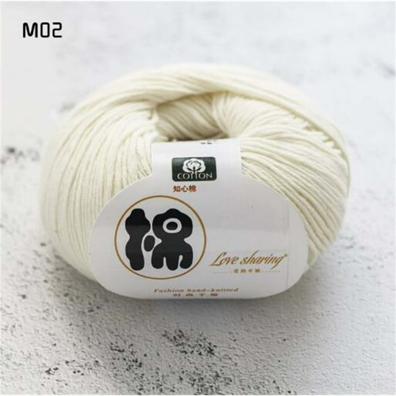 FAMTKT Yarn Multicolor Yarn for Crocheting and Knitting Crafts Yarn Cotton-padded Baby Wool Cotton Hand-woven Coat In The Thick Baby Cotton Yarn on Clearance
