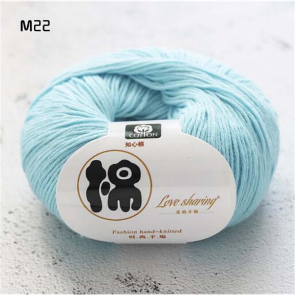 FAMTKT Yarn Multicolor Yarn for Crocheting and Knitting Crafts Yarn Cotton-padded Baby Wool Cotton Hand-woven Coat In The Thick Baby Cotton Yarn