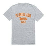 FAMU Florida A&M University Rattlers Alumni Tee T-Shirt Heather Grey L