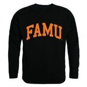 FAMU Florida A&M University Rattlers Arch Crewneck Pullover Sweatshirt Sweater Black Medium