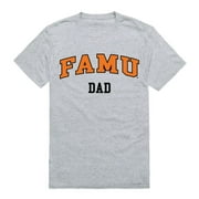 FAMU Florida A&M University Rattlers College Dad T-Shirt Heather Grey Small