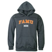 FAMU Florida A&M University Rattlers Mom Fleece Hoodie Sweatshirts Heather Grey Small