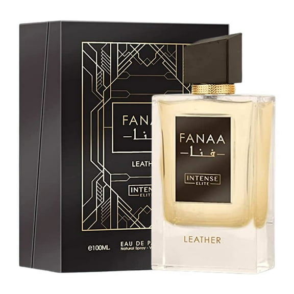 FANAA Leather for Men EDP - Eau De Parfum 100 ML (3.4 Oz) I By Intense Elite