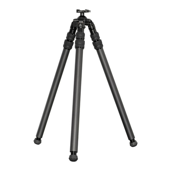 FANAUE Carbon Fiber Tripod with 65mm Ball Head, Inverted Leg Design for Stable Hunting and Shooting Support HTC-4030-65
