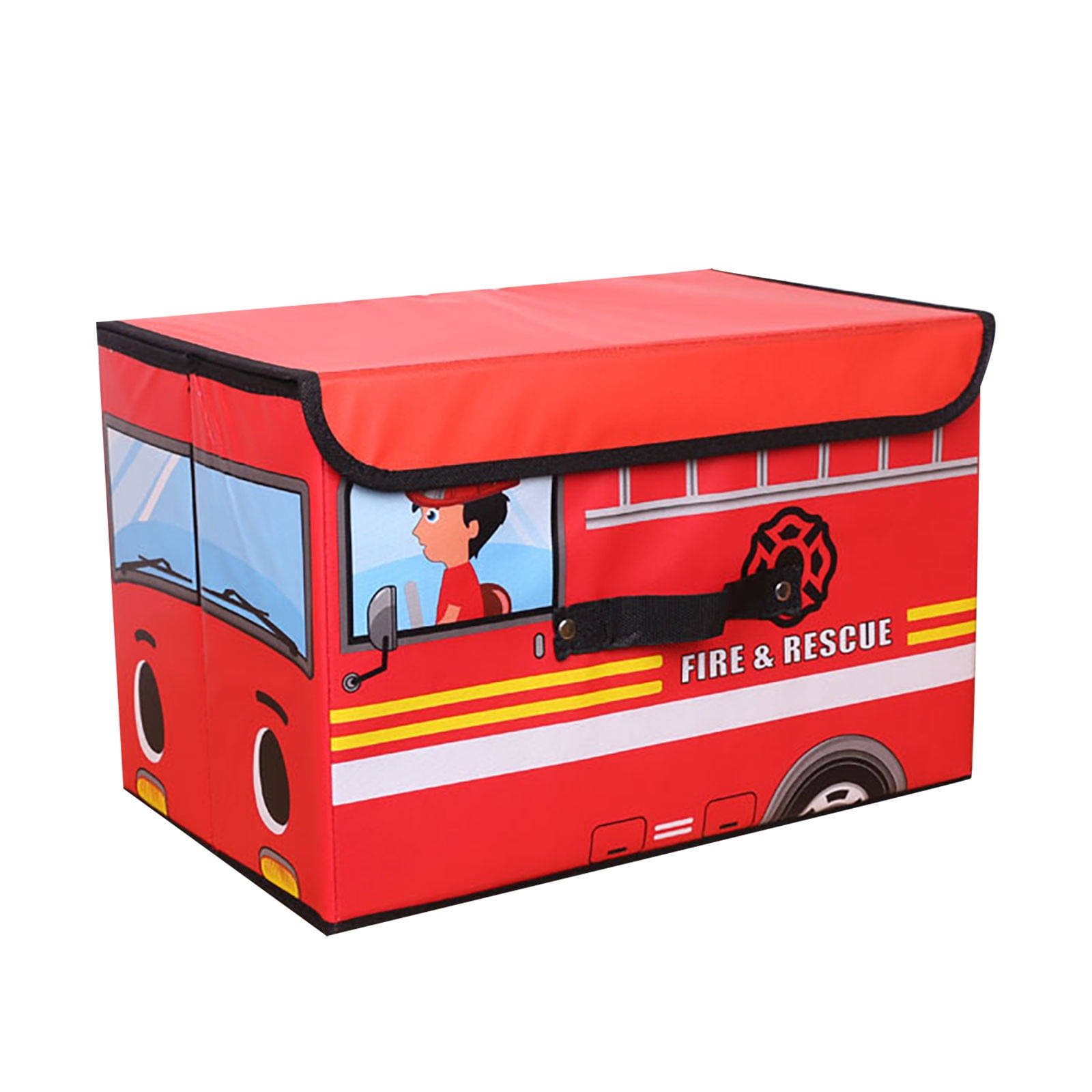 FANCHANGK Clearance Rack Toy Chest with FlipTop Lid Kids Collapsible