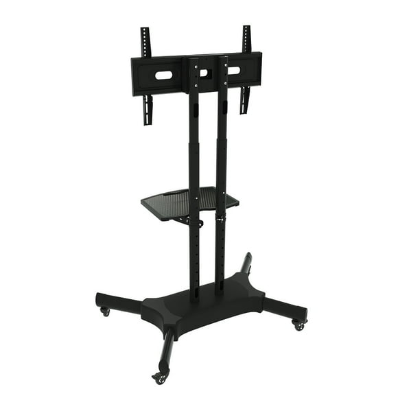 FANCO Universal Swivel TV Stand for 3280 inch TVs, Height Adjustable Table Top TV Stand Mount with Tilt, Max VESA 600x400mm (Black)