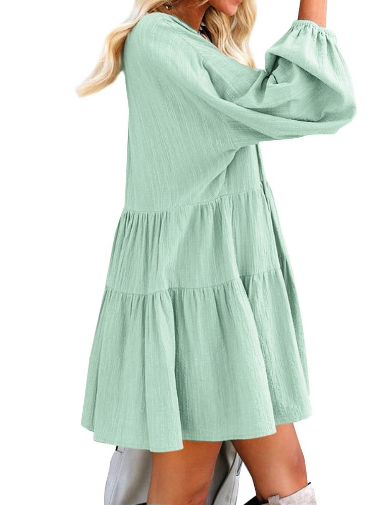 light green babydoll dress Where It All Begins Melon Green Babydoll Dress – Shop the Mint