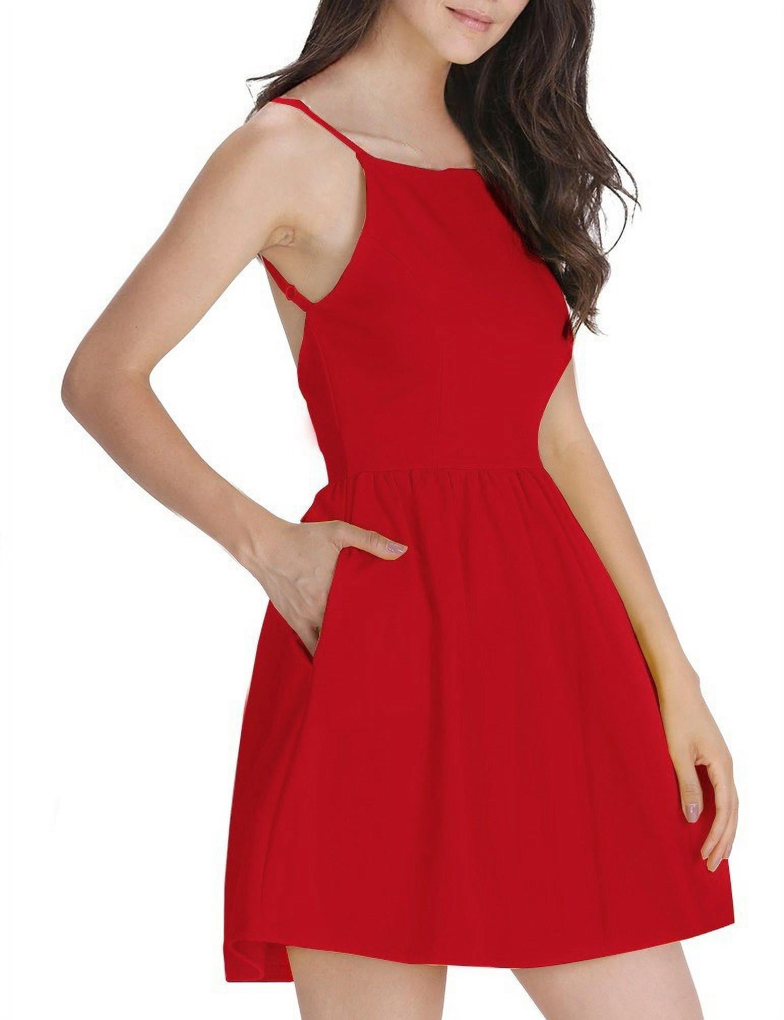 Short red 2024 dresses for juniors