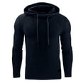 FANDANIV Men'S Hoodie Rash Guard Shirt Fashion Casual Sports Long