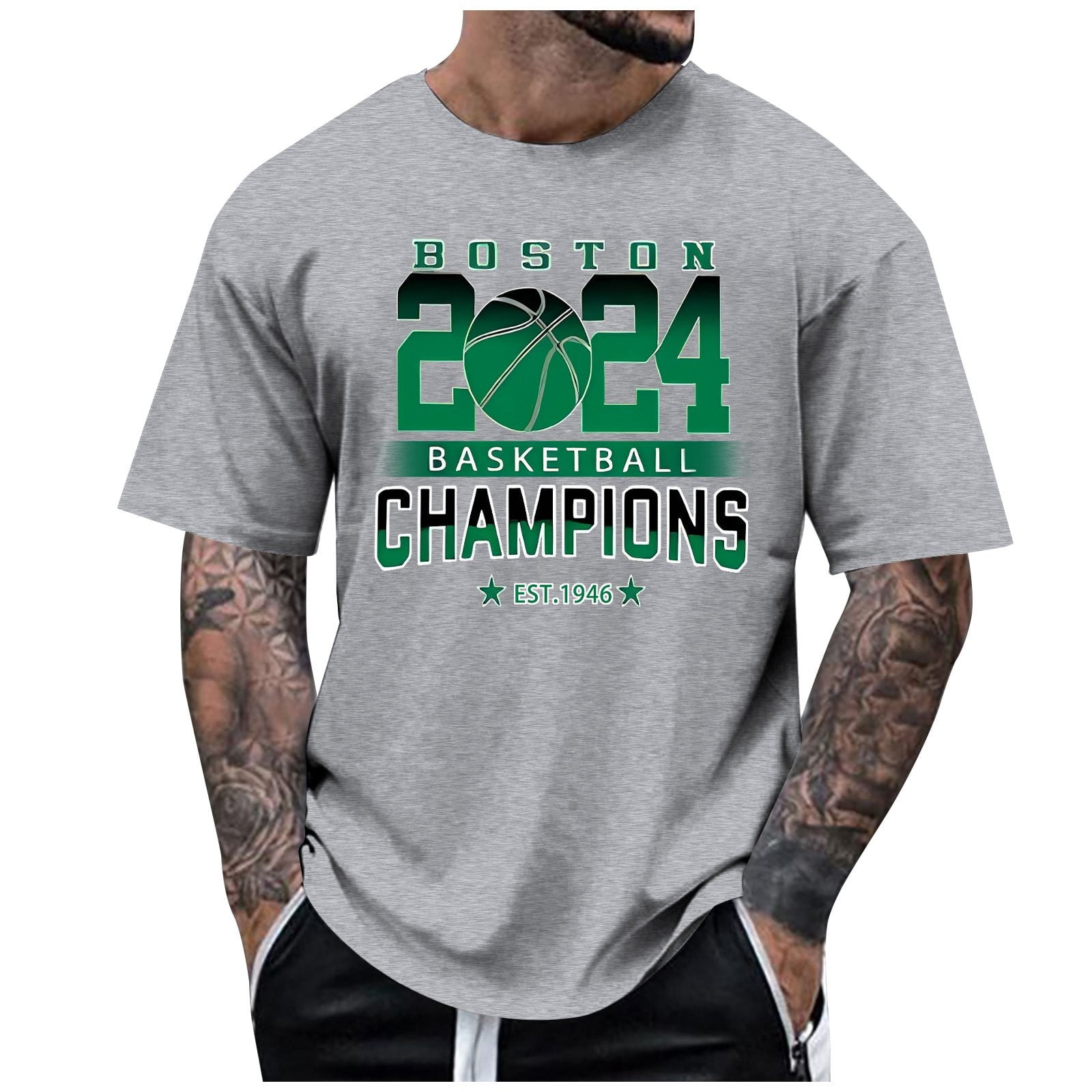 FANDANIV Oversized Tshirts For Men Fans 2024 Basketball Gifts Cooling