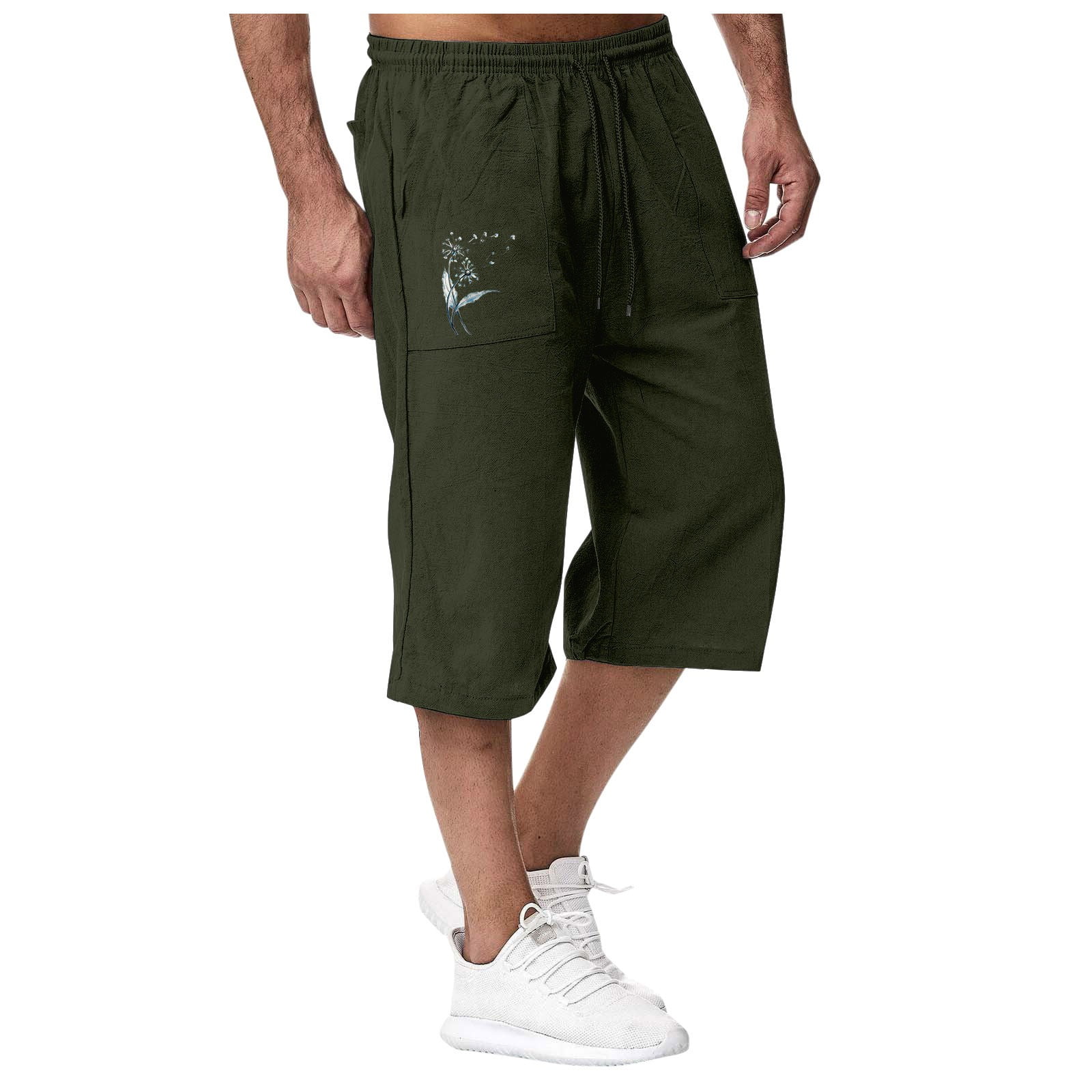 FANDANIV Pants For Men Jogging In Spring And Summer Relaxing Beach ...