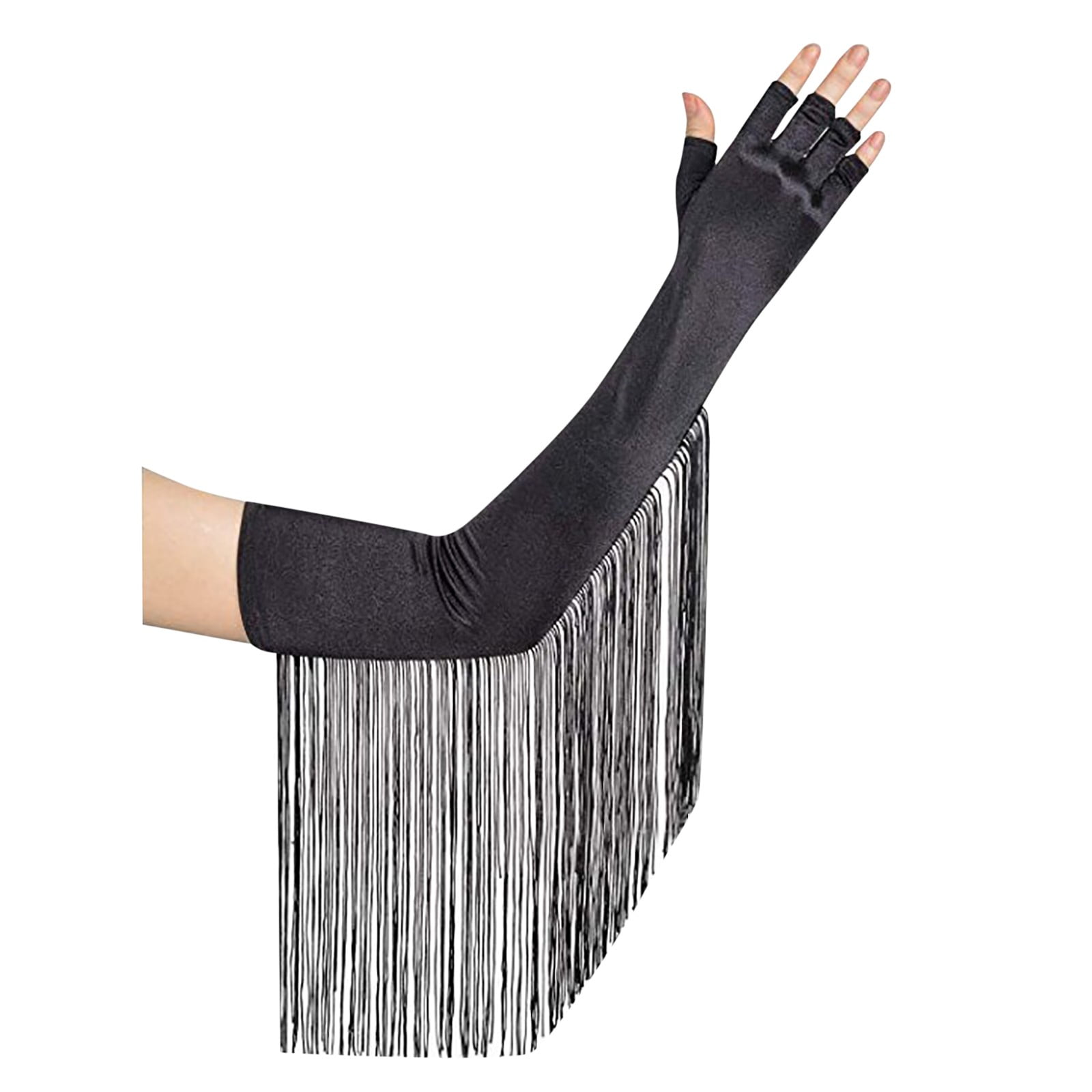 GBSYEWXS Work Gloves Winter For Men Vintage Long Opera Pageant 1920S