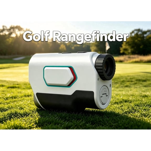 FANDLISS Laser Rangefinder With Slope Switch, 1500 Yards 6X Magnification Golf Rangefinder, Magnetic Flagpole Lock Vibration Hunting Rangefinder, Tournament Legal For Golf Hunting Outdoor