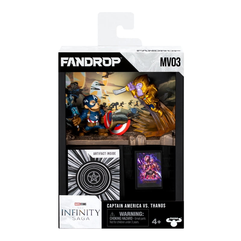 Fandrop Marvel W1 Figure 2Pk Captain America Vs Thanos - Walmart.com