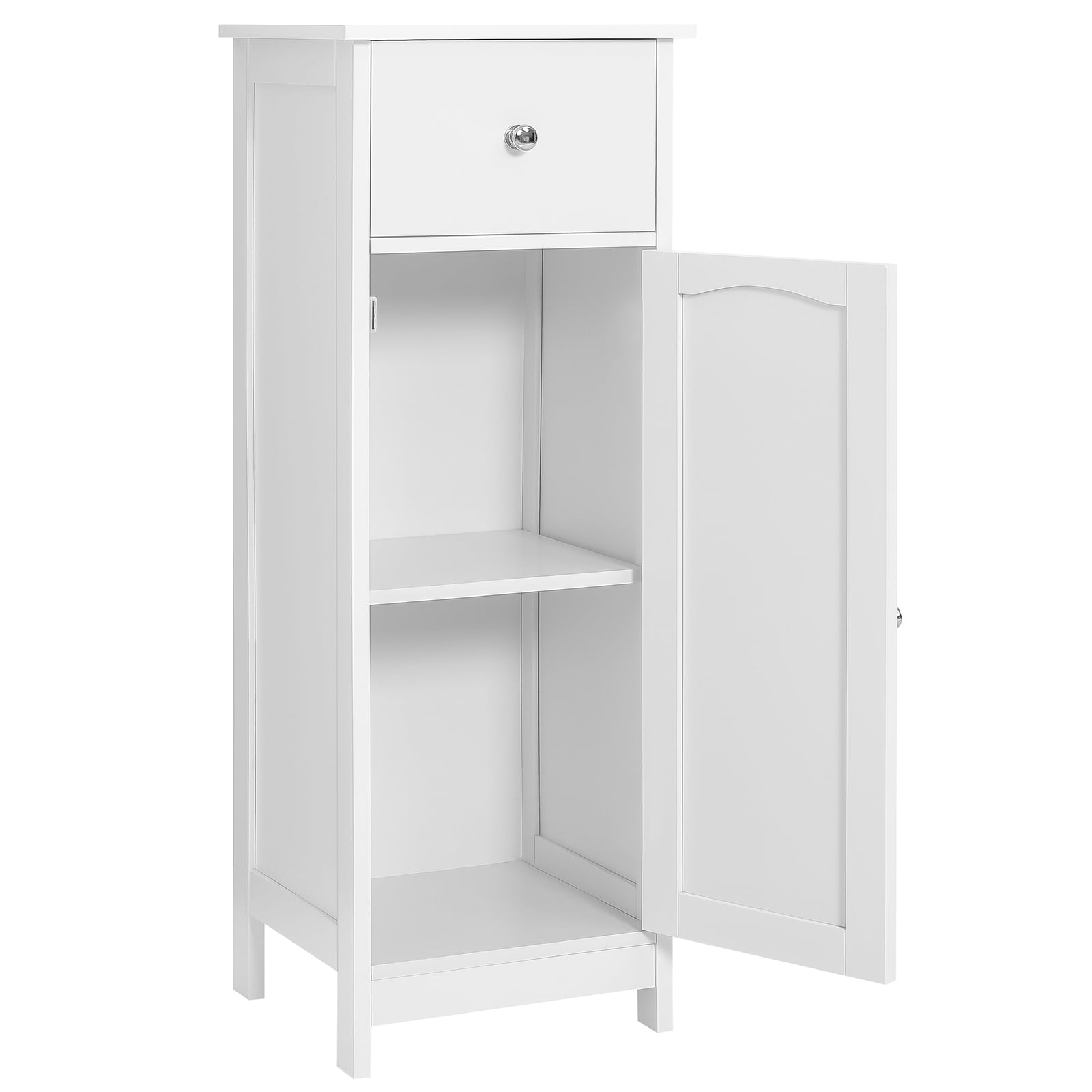 FANGSUM Bathroom Floor with Large Drawer and Adjustable Shelf