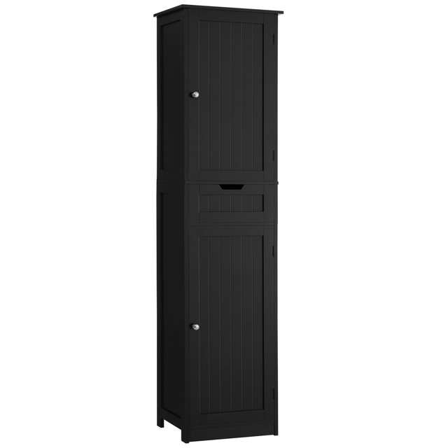 FANGSUM Tall Bathroom Storage with 1 Drawer & 2 Doors