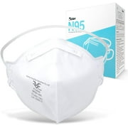 FANGTIAN N95 Mask NIOSH Certified Particulate Respirators Protective Face Mask Pack of 10, Model FT-N040 / Approval Number TC- , 10 Count Pack of 1