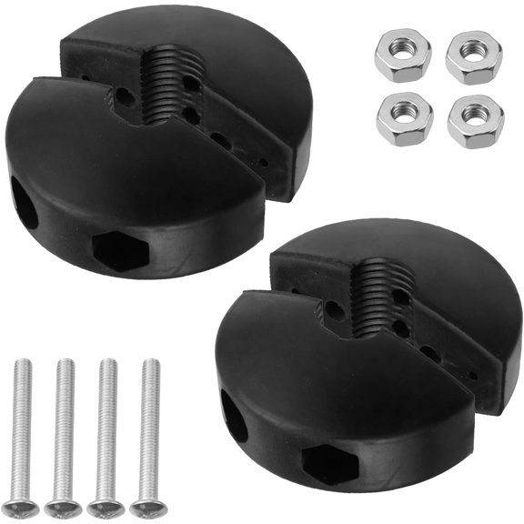 FANHAO Ball Stopper for 0.77" ID Spring Driven Air Hose Reel,Retractable Air Hose Stopper,2Pcs Sets,Black