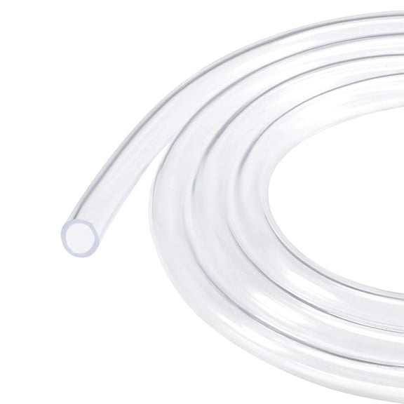 FANHAO PVC Clear Hose Vinyl Tubing 7/16" ID 5/8" OD 10ft Flexible Lightweight for Water Tube,Air Hose,Oil Line
