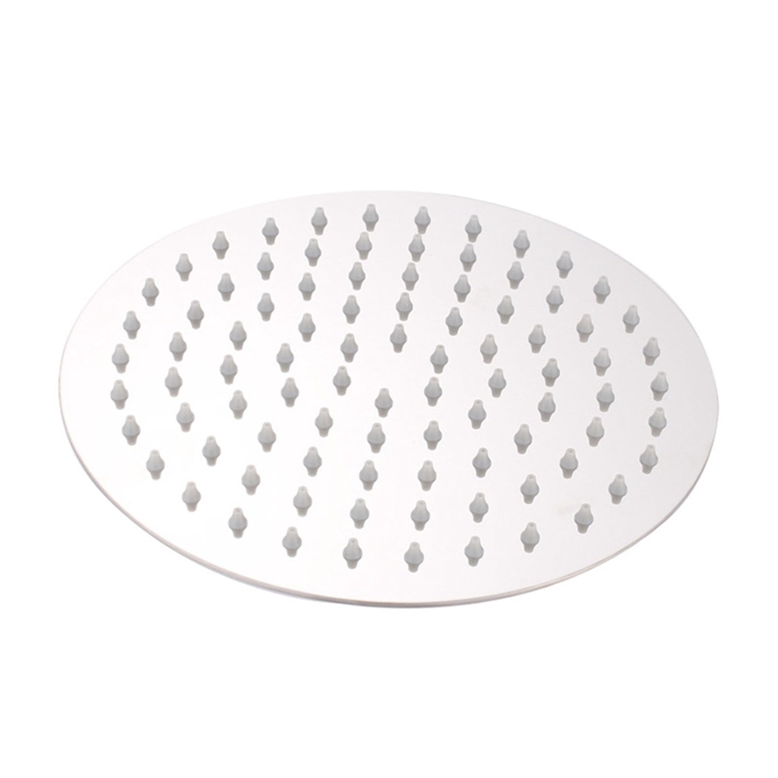 GGStudy 6 Inch Square Rain Shower Head – Stainless Steel High Pressure, Ultra-Thin Design, Chrome