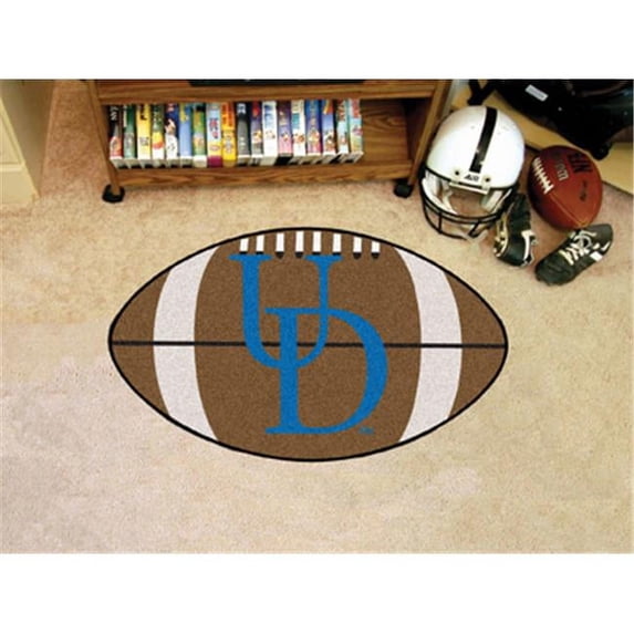 FANMATS 2846 Delaware Football Rug 22 in. x 35 in.
