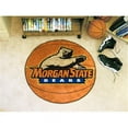 thumbnail image 1 of FANMATS 2860 Morgan State Basketball Rugs 29 in. diameter, 1 of 1