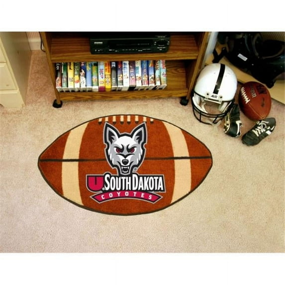 FANMATS 3042 South Dakota Football Rug 22 in. x 35 in.