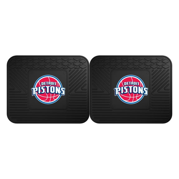 NBA - Detroit Pistons 2-pc Utility Mat 14 Inches x 17 Inches
